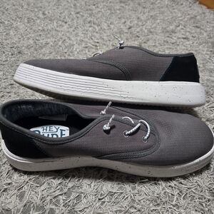 Hey Dude Men's Gray Casual Shoes